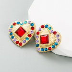 Naiste N&otilde;elk&otilde;rvar&otilde;ngas Loving Alloy inkrusteeritud v&auml;rviline Rhinestone kvaliteetsed k&otilde;rvar&otilde;ngad OneSize valge