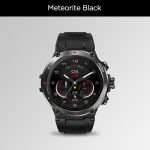 [Uus 2022] Zeblaze Stratos 2 GPS nutikell AMOLED-ekraaniga 24h tervisej&auml;lgija 5 ATM Pika akueaga nutikell meestele must