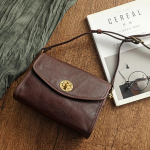 Johnature Retro ehtsast nahast naiste kott Lihtne vaba aja naturaalne, pehmest ehtsast veisenahast naiste &otilde;lakotid