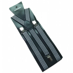 30 v&auml;rvi Heavy Duty Meeste Traksid 3 Pandlad 2,5 cm Y Selg Vastupidav elastsed Reguleeritavad Sukad Tugevad Metallklambrid Sobib meestele Naistele 100cm