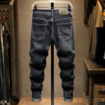 Kevadised meeste teksad Mood Korea elastsed vabaaja p&uuml;ksid Slim Fit mitmek&uuml;lgsed p&uuml;ksid meestele 28