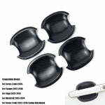 Car-Styling k&auml;igukasti topsihoidja uksek&auml;epide roolil &otilde;huava Dekoratiivne &uuml;mbris Ford Focus 3 mk3 jaoks Door bowl Trim 4pcs