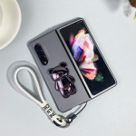 Kokkupandav &uuml;mbris Samsung Galaxy Z Fold 3 4 5g k&otilde;va arvuti p&otilde;rutuskindel &uuml;mbris koos k&auml;sik&ouml;iega karualuse telefoni korpuste kaitsekate Samsung Z Fold 4 hall