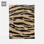 Sebra tekk diivanile Animal Print tekk voodi Dekoratiivne &uuml;hele kuninganna kohandatud tekk Flanellist rannar&auml;tik kohev pehme 80x100cm