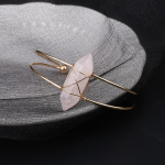 Naiste k&auml;ev&otilde;ru Looduslikust kivist ahhaat/roosa kvarts reguleeritav k&auml;ev&otilde;ru v&otilde;lusid naistele romantilise s&uuml;nnip&auml;evakingi l&auml;bim&otilde;&otilde;t 63 MM Rose Quartz