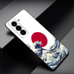 Jaapani Wave Anime Dragon telefoni&uuml;mbris Samsung Galaxy S22 Pro S21 S20 FE Ultra S10 Lite S10 S10E S9 S8 Plus pehme must kate Samsung S10 Plus