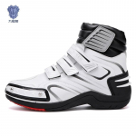 Mootorrattakingad Mootorrattas&otilde;idukingad Meeste R&uuml;&uuml;tlite Lauakingad Mootorrattasaapad V&otilde;idus&otilde;idu k&otilde;rge Top Mootorrataste reisivarustus 42 valge