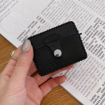 Luksuslik lit&scaron;i mustriga nahk&uuml;mbris Apple AirPods 1/2/Pro k&otilde;rvaklappide kaitsekoti laadimiskarbi kate jaoks AirPod 3 2021 Fundas jaoks For AirPods 1 or 2 pruun