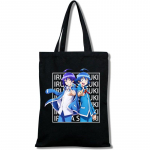 Tere tulemast deemonikooli! Iruma-kun ostukott Harajuku graafiline ostukott Anime Manga l&otilde;uendkott Keskkonnas&otilde;bralik, suur mahutavus 24*26cm