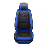 Pu-nahast autoistmekatted Citroen C3-XR uuele Elysee C4 Sega 2014 - Spacetourer Picasso DS3 DS5 lisavarustuse istmele Black Red 1PC FRONT black