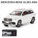 1/24 skaalaga survevalatud automudel Benz GLS63 AMG sulamist kogutav tagasit&otilde;mmatav m&auml;nguauto valguse ja heliga m&auml;ngus&otilde;idukiga t&auml;iskasvanud poistele kingitus 1/24-21x8.5x7.5cm