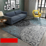 Moodne geomeetriliste mustritega vaip Lihtne pestav vaip libisemiskindel p&otilde;randavaip salongimati jaoks Kodu Magamistoa Elutoa vaip 120x160cm