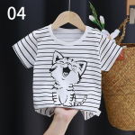 Armas puuvillane l&uuml;hikeste varrukatega T-s&auml;rk Topid Lasteriided Beebiriided Multifilm 90cm