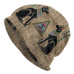 Kapott Egiptuse Anubis M&uuml;ts Egiptuse kassid Horuse silm Talvine soe m&uuml;ts Street Skullies Beanies m&uuml;tsid One Size