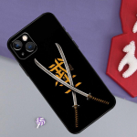 warriors Katana telefoni&uuml;mbris iPhone'ile Samsung Galaxy Redmi Xiaomi Oppo OnePlus Note SA 7 8 9 10 11 12 13 14 20 21 22 23 53 54 Pro Max Plus Ultra iPhone 6 or 6S