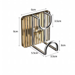 WC kraanikaussi panipaik Vannituba mulgustamiseta kraanikaussi riiul Seinale paigaldatav kraanikausi riidepuu ilma m&auml;rgita konksuta