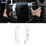 Autotarvikud Sisemine rooliratta nupu katte trimm Land Rover Discovery 3 LR3 Range Rover Sport jaoks Freelanderile h&otilde;be