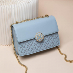 2023. aasta uus trendikas moekott, risti kehaga kott, lihtne ja mitmek&uuml;lgne &uuml;he &otilde;laga v&auml;ike kandiline kott M sinine