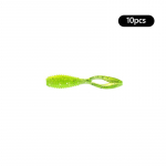 10 tk kalap&uuml;&uuml;gi landid, mini topeltsabajuure peibutis, v&auml;ike pehme putuka biooniline s&ouml;&ouml;t 3.5cm/0.4g/10pcs