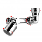 1080&deg; p&ouml;&ouml;rleva kraani pihustusfilter Kraaniveesegisti pikendus