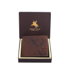 LONDON ALLEY Elk Vintage Brown meeste nahast rahakott.