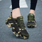Camuflage Fashion tossud Naiste hingavad vabaajajalatsid 44 roheline
