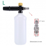 Survepesuriga reguleeritav vahtkahuri autopesumasin Snow Foam Lance k&otilde;rgsurveseebi vahustaja vahugeneraator auto vahupuhastussprei