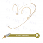 Reguleeritav peakomplekt Mic Cardioid peakaanega mikrofon 3,5 mm XLR juhtmevaba s&uuml;steemi jaoks B(For Sennheiser)