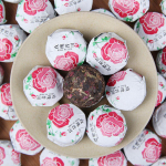 Yunnan Puer Tuo Punase Roosi Lillemaitseline Mini K&uuml;ps Tuocha Pu'er Pu Erh Tee 500g
