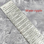 35x5x0,4CM VG10 Damaskuse terasest sepistatud tooraine terasest nuga t&uuml;hja mustriga terasriba DIY Balde kangid mustriga tuhandekihiline teras