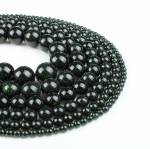 Rohelised liivakivist ehted, kivist lahtised helmed 4/6/8/10/12 mm DIY v&otilde;lusid k&auml;ev&otilde;ru kaelakee tarvikud ehete jaoks Dia 4mm