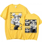 Gym Mouse Meem T-s&auml;rgid Tr&uuml;ki Unisex/ Naiste vabaaja mood &Uuml;markaelusega topid Suvised y2k T-s&auml;rgid Suurem&otilde;&otilde;tmelised l&uuml;hikeste varrukatega WoUnisex riided 2XL