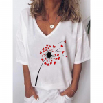 Naiste v&otilde;ilill T-s&auml;rgid Mood R&otilde;ivad Multifilmid Riided 3D Prinditud L&uuml;hikeste varrukatega Kevadsuvi Naiste T-s&auml;rk Graafiline T-s&auml;rk naistele 5XL