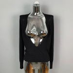 S&uuml;gismood Slim Fit Deeop V-kaelusega silmkoeline kampsun Naiste pikkade varrukatega kampsunid Naiste talvine Korea &otilde;huke pullover kudum 30321 One Size beež