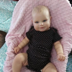 50/60 cm Reborn Beebi v&auml;ikelapse t&uuml;druku nukk Maddie Elutruu 3D maalitud nahaga vasts&uuml;ndinud nukud lastele M&auml;ngukaaslase m&auml;nguasja lastele alushariduse beebi nukud 50cm