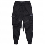 Meeste vabaaja p&uuml;ksid Jooksup&uuml;ksid Multi Pocket Streetwear Hip Hop P&uuml;ksid Tehnilised p&uuml;ksid 2XL must