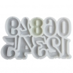 Kaasaegne toidukvaliteediga kuumakindel valge nakkumatu numbriga kondiitritooted vormide valmistamiseks Restoranitarbed k&uuml;psetusvorm