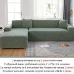 Elastne veniv diivani kate 1/2/3/4 istmega diivanikattega diivanikatted universaalsetele diivanitele Elutoa sektsioon L-kujuline kate Part B-B 235-300cm ts&uuml;aan