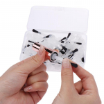 1Box ​​&uuml;hekordselt kasutatav k&uuml;&uuml;nelaki pintsel K&uuml;&uuml;nelaki pudeli asenduspeahari k&uuml;&uuml;nekunsti pintsel Vedel aplikaatorid manik&uuml;&uuml;ri t&ouml;&ouml;riistad