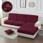 Jacquard veekindel istmepadja kate Elastne diivani kate elutoa m&ouml;&ouml;bli jaoks lemmikloomadele lastele diivan istme kate Normal Size (S)-1pc beež