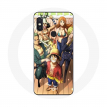 &Uuml;mbris Xiaomi Redmi Note 5 Pro One Piece Luffy Poster Crews Manga Anime jaoks