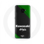 &Uuml;mbris Samsung Galaxy A8 Plus Kawasaki Ninja logo jaoks