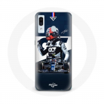 Coque pour Samsung Galaxy A20e Formule 1 Max Verstappen Pilote automobile F1 Bleu
