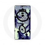 &Uuml;mbris Samsung Galaxy Note 9 Dreamcatcheri jaoks lilla hall ja must