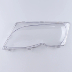Car Headlight Light Lens Covers for BMW 3 Series E46 318i 320i 325i 4 Doors Sedan 2002-2005 headlight lamp cover Left white