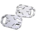 Para BMW F800GS F800 GS de Billet pie ancho clavijas pedales resto apoyapi&eacute;s must