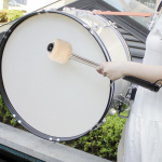 Villa viltimispea Trummi Mallet Instrument Part Kaasaskantavad l&ouml;&ouml;kpulgad Libisemisvastased trummipulgad