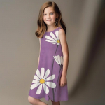 T&uuml;drukute kleit varrukateta 3D-sinine kr&uuml;santeemiga prinditud suve-kevadiga igap&auml;evane armas vabaaja armas lastele Line-kleit paakkleit magamiseks head &ouml;&ouml;d 80 roosa