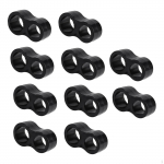 10 Pcs Door Stops Wall Protector Durable Easy to Install Compact Noise Canceling Knob Sign puhas