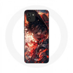 Coque Samsung Galaxy A03 One piece Luffy &eacute;nerv&eacute; art manga anime